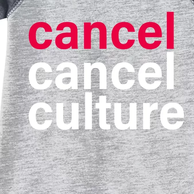 Cancel Cancel Culture Infant Baby Jersey Bodysuit