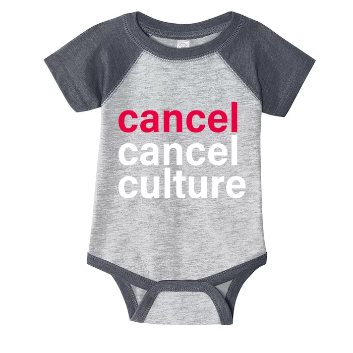 Cancel Cancel Culture Infant Baby Jersey Bodysuit