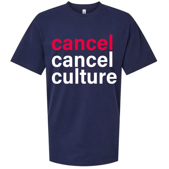 Cancel Cancel Culture Sueded Cloud Jersey T-Shirt