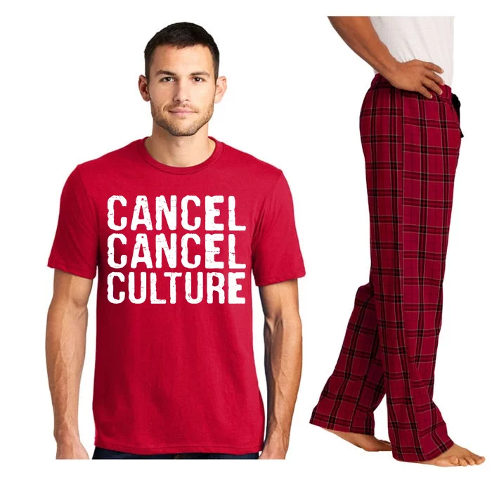 Cancel Cancel Culture Distressed Pajama Set