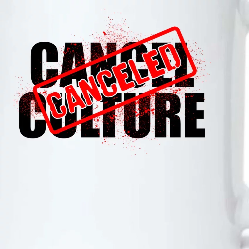 Cancel Culture Canceled Stamp Black Color Changing Mug