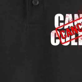 Cancel Culture Canceled Stamp Dry Zone Grid Performance Polo