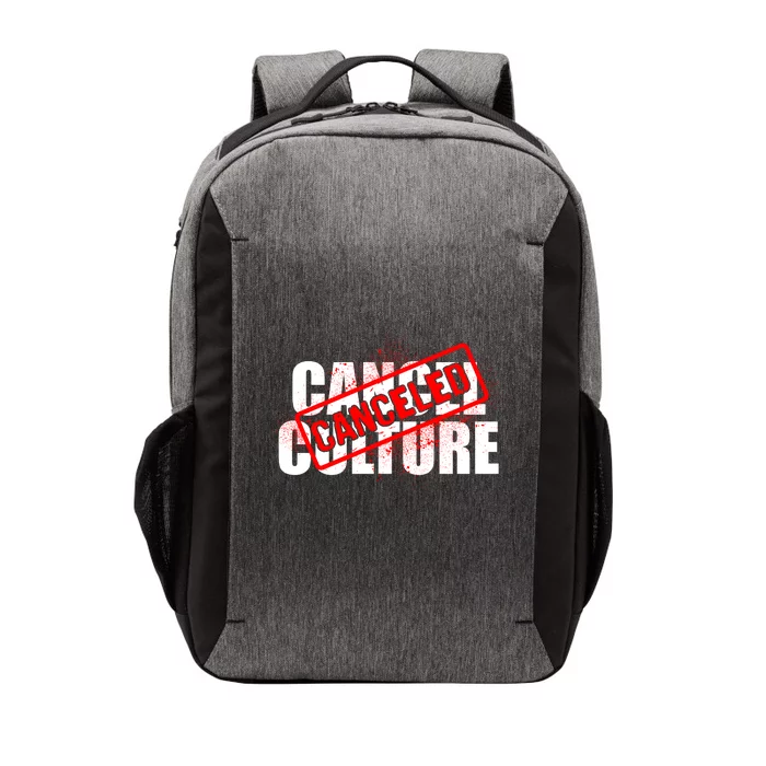 Cancel Culture Canceled Stamp Vector Backpack