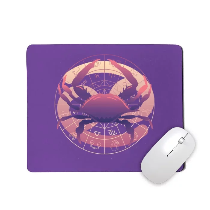 Cancer Zodiac Symbol Mousepad