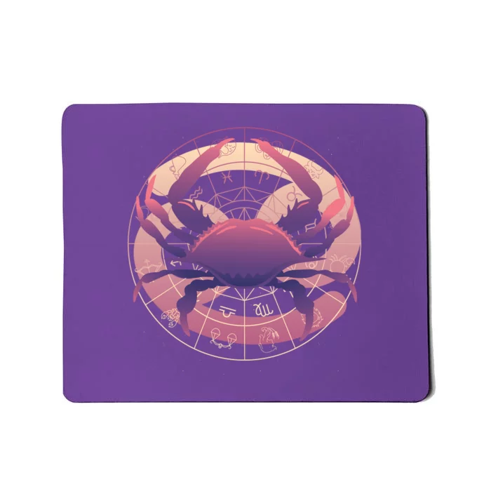 Cancer Zodiac Symbol Mousepad