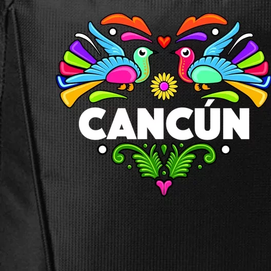 Cancun Artistic Heart City Backpack