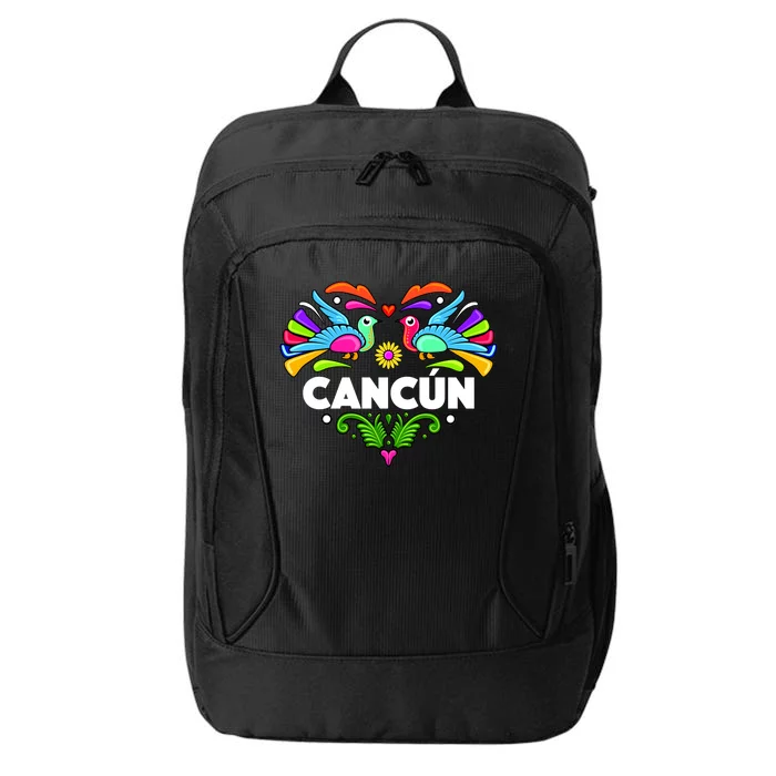 Cancun Artistic Heart City Backpack