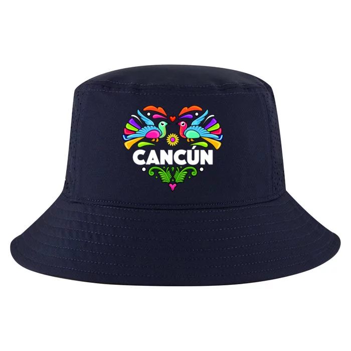 Cancun Artistic Heart Cool Comfort Performance Bucket Hat