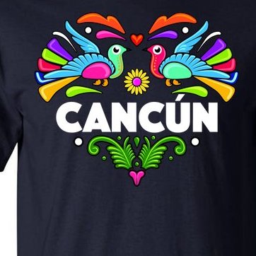 Cancun Artistic Heart Tall T-Shirt