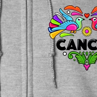 Cancun Artistic Heart Full Zip Hoodie