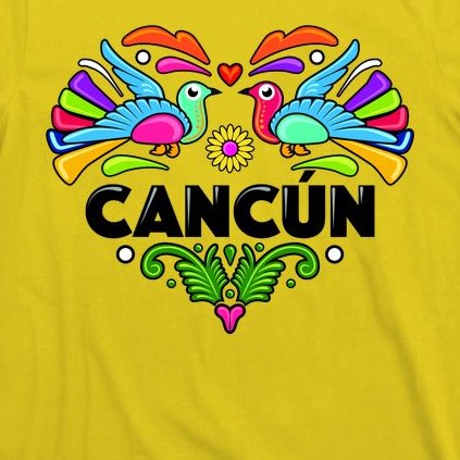 Cancun Artistic Heart T-Shirt