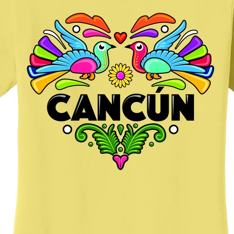 Cancun Artistic Heart Women's T-Shirt