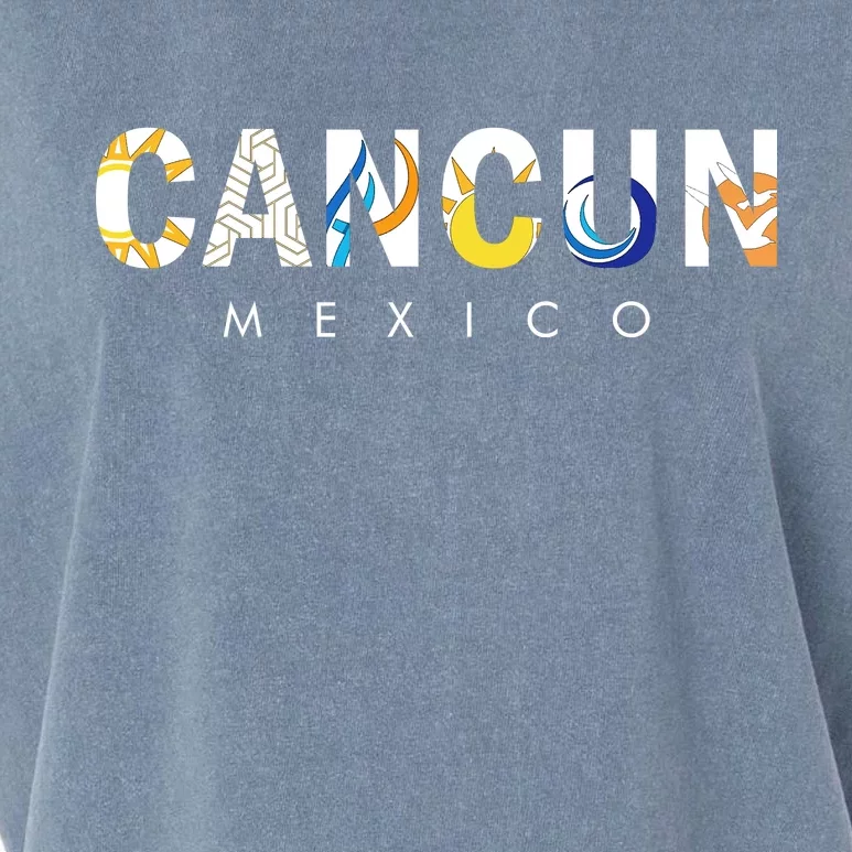 Cancun Mexico Garment-Dyed Women's Muscle Tee