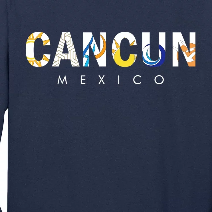 Cancun Mexico Tall Long Sleeve T-Shirt