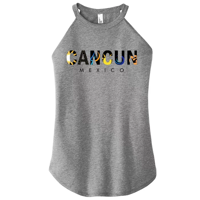 Cancun Mexico Women’s Perfect Tri Rocker Tank