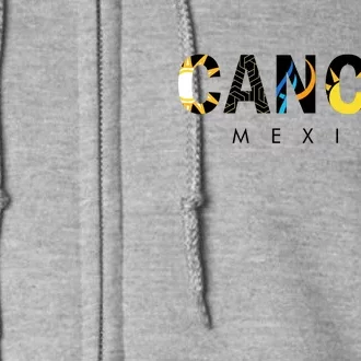 Cancun Mexico Full Zip Hoodie