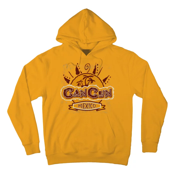 Cancun Mexico Vintage Hoodie