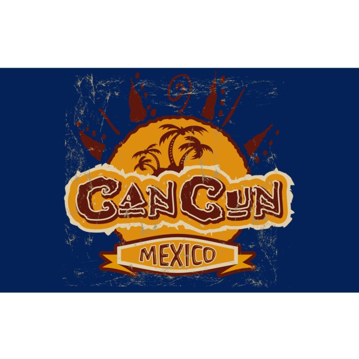 Cancun Mexico Vintage Bumper Sticker