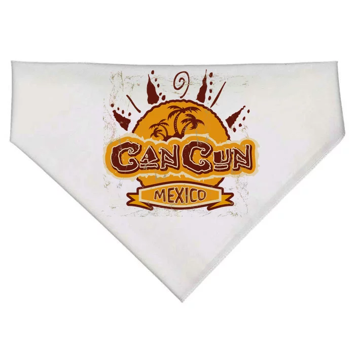 Cancun Mexico Vintage USA-Made Doggie Bandana