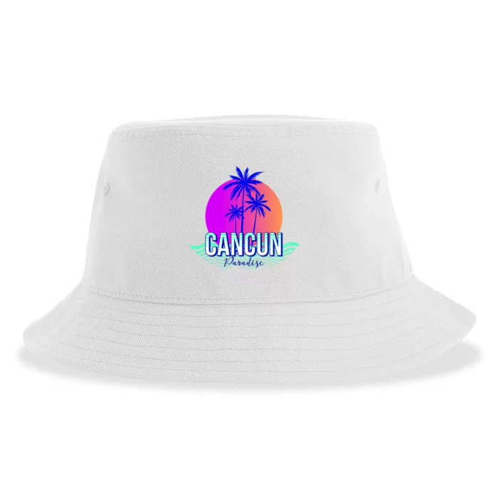 Cancun Paradise Sustainable Bucket Hat