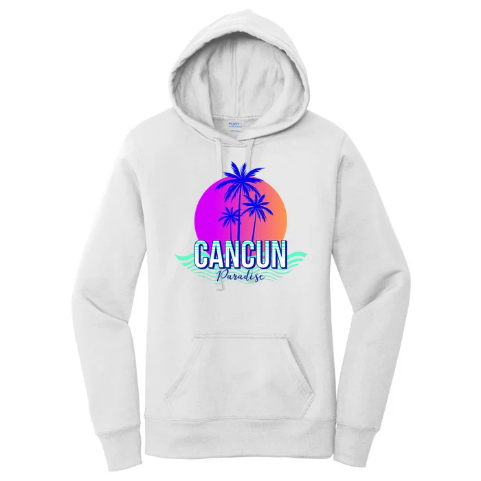 Cancun Paradise Women's Pullover Hoodie