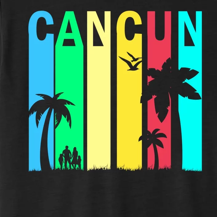 Cancun Retro Logo ChromaSoft Performance T-Shirt