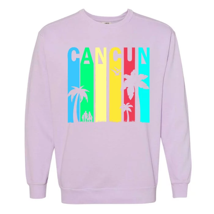 Cancun Retro Logo Garment-Dyed Sweatshirt