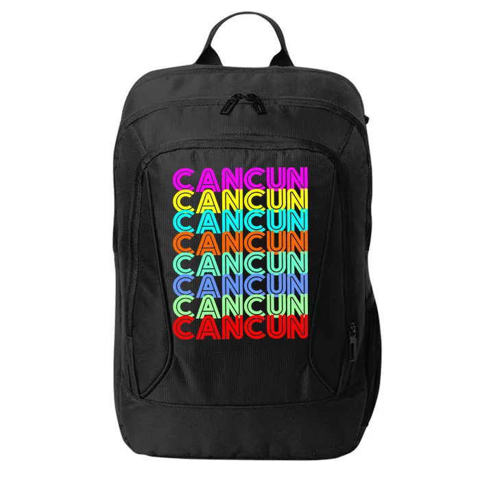 Cancun Retro Techno City Backpack