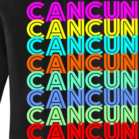 Cancun Retro Techno Women's Pullover Hoodie