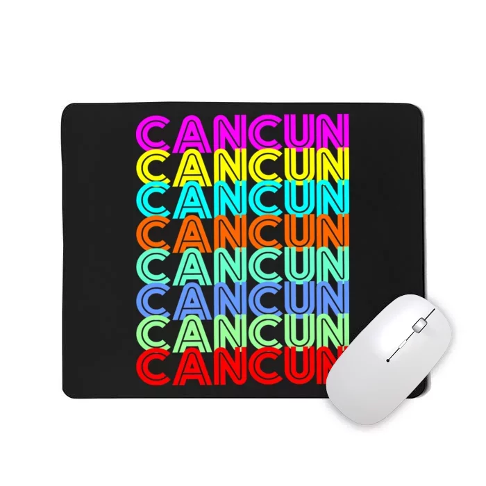 Cancun Retro Techno Mousepad