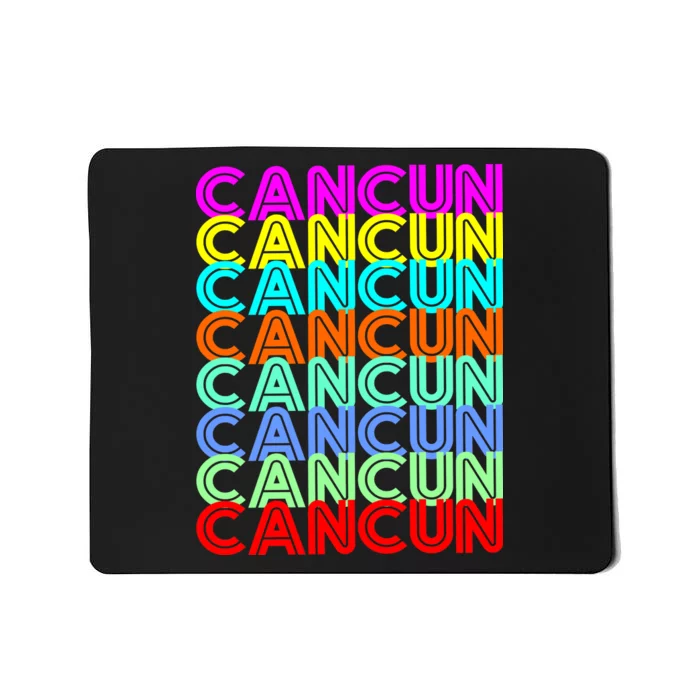 Cancun Retro Techno Mousepad