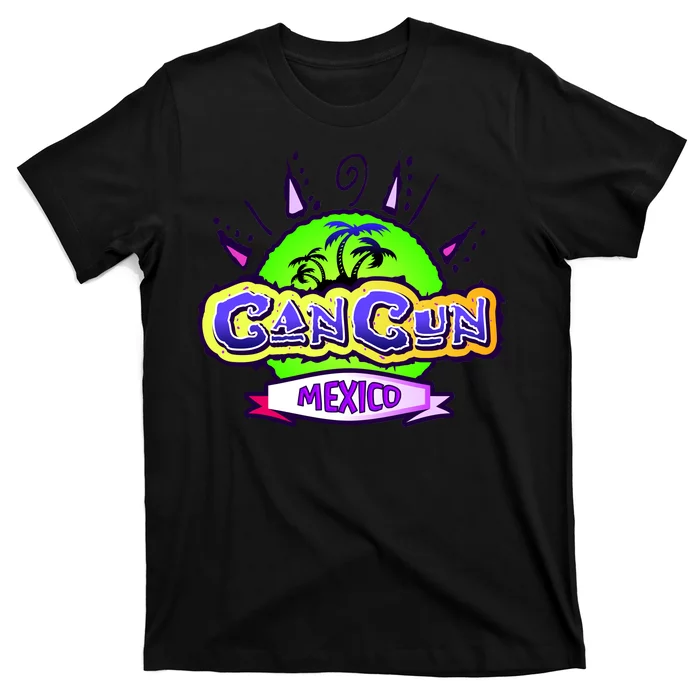 Cancun Tropical Logo T-Shirt