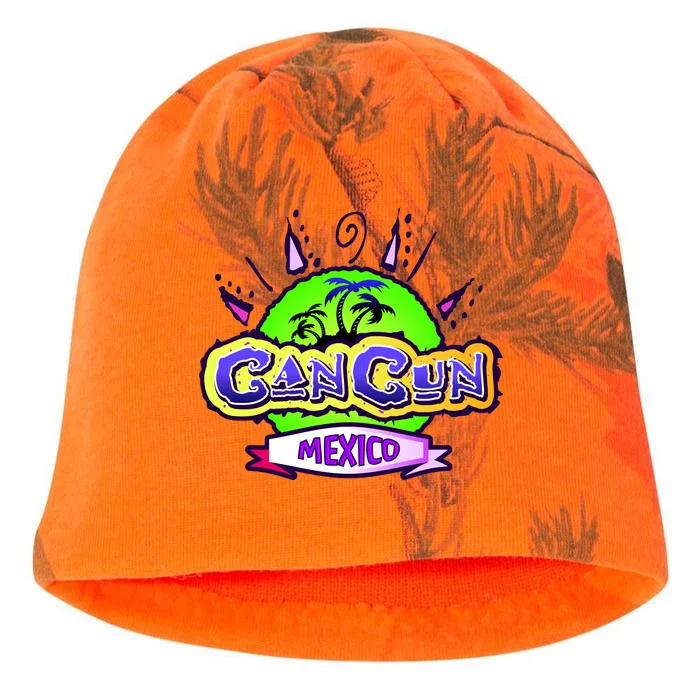 Cancun Tropical Logo Kati - Camo Knit Beanie