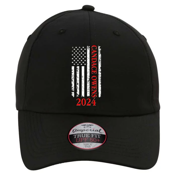 Candace Owens 2024 Distressed US Flag The Original Performance Cap