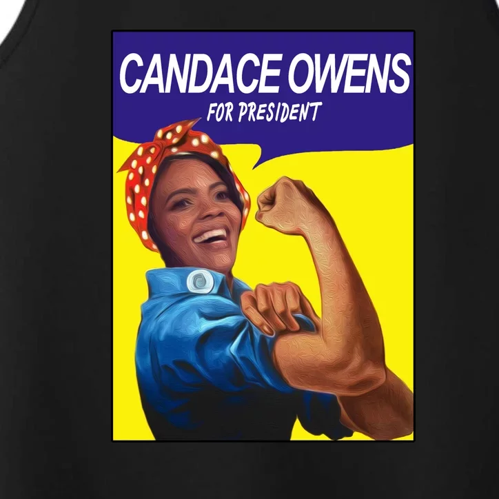 Candace Owens For President Performance Tank