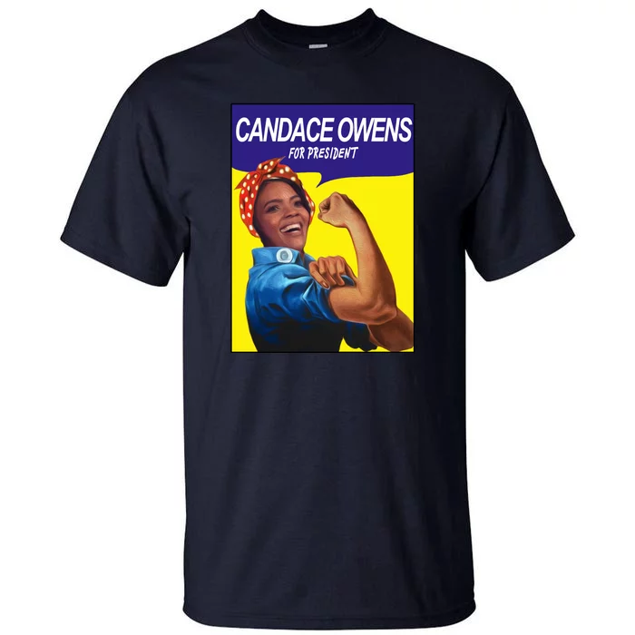 Candace Owens For President Tall T-Shirt