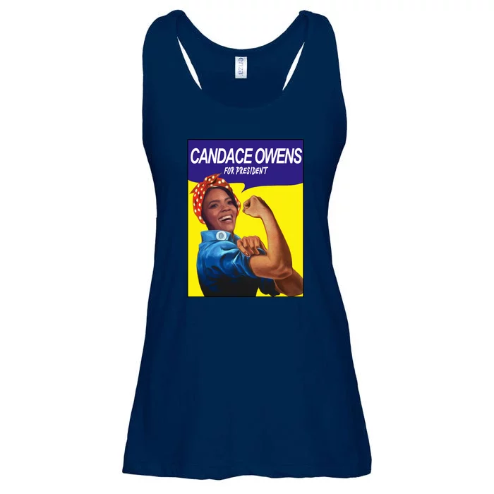 Candace Owens For President Ladies Essential Flowy Tank