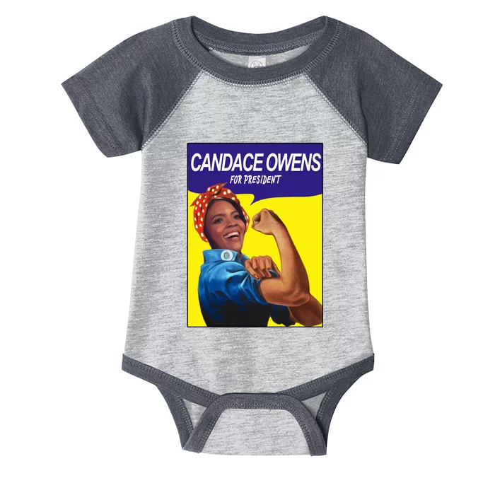 Candace Owens For President Infant Baby Jersey Bodysuit