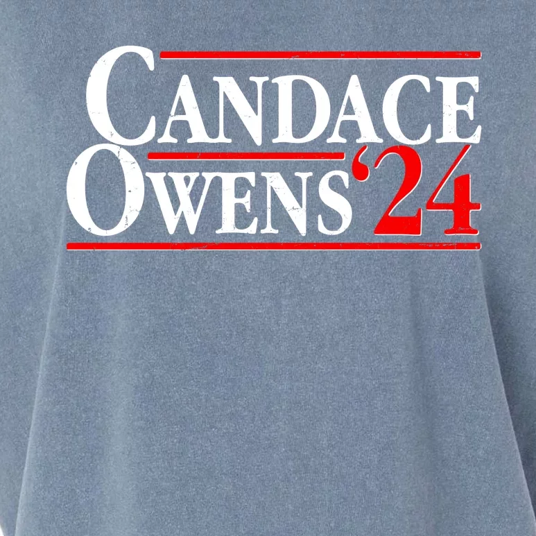 Candace Owens For President '24 Election Garment-Dyed Women's Muscle Tee