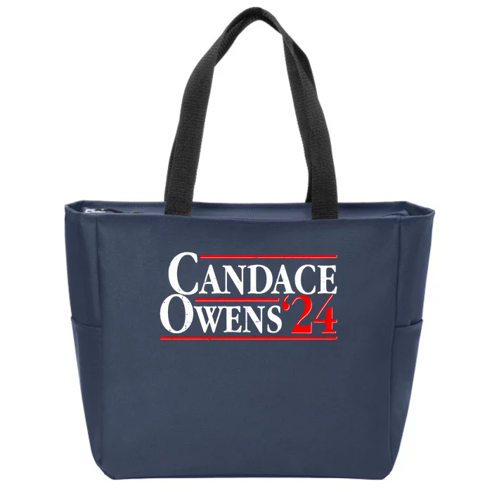 Candace Owens For President '24 Election Zip Tote Bag