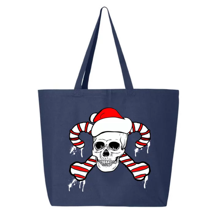 Candy Cane Skull 25L Jumbo Tote