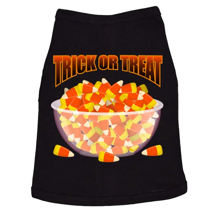 Candy Corn Trick or Treat Halloween Doggie Tank