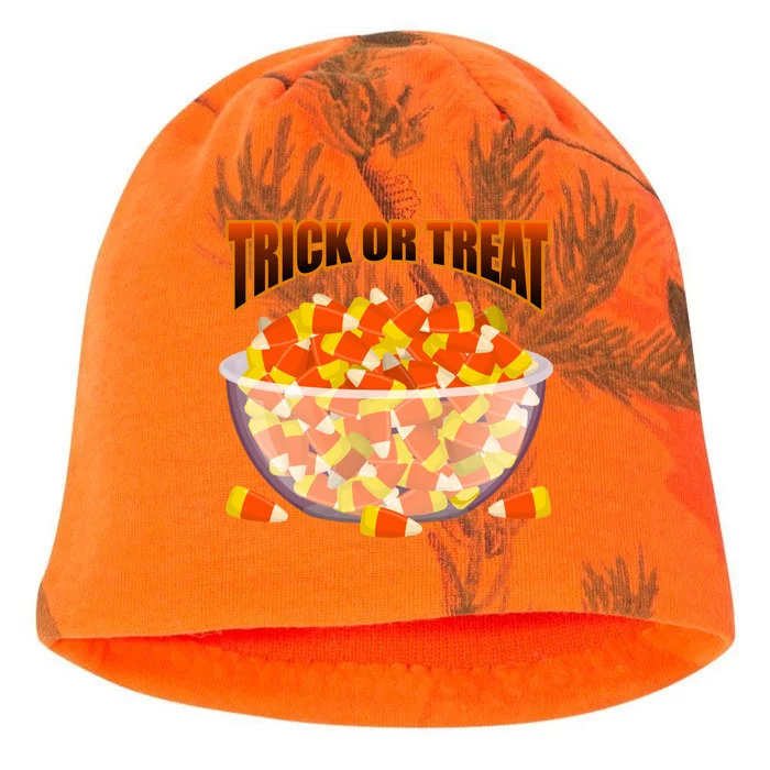 Candy Corn Trick or Treat Halloween Kati - Camo Knit Beanie