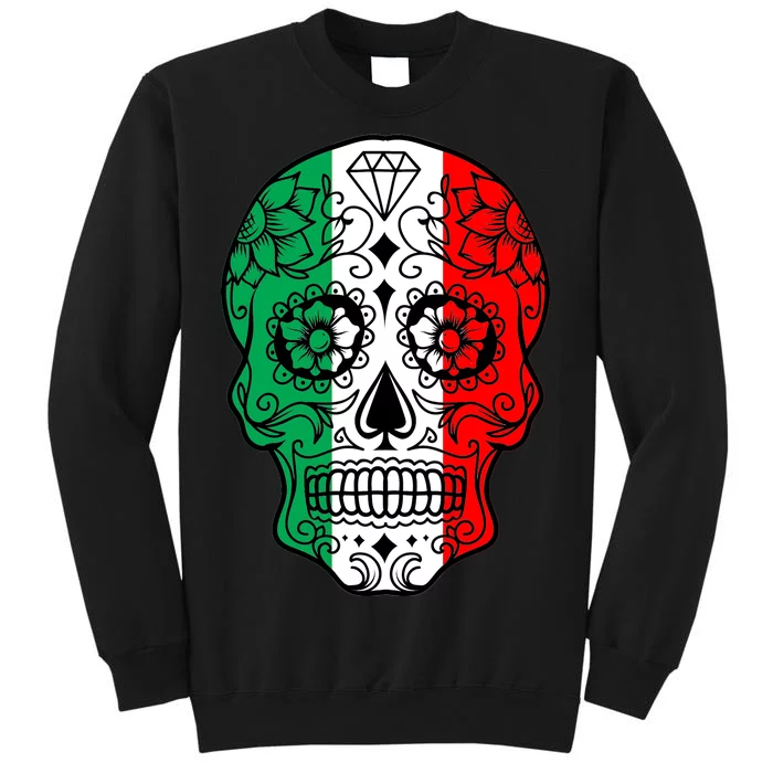 Candy Diamond Skull of Italy Tall Sweatshirt