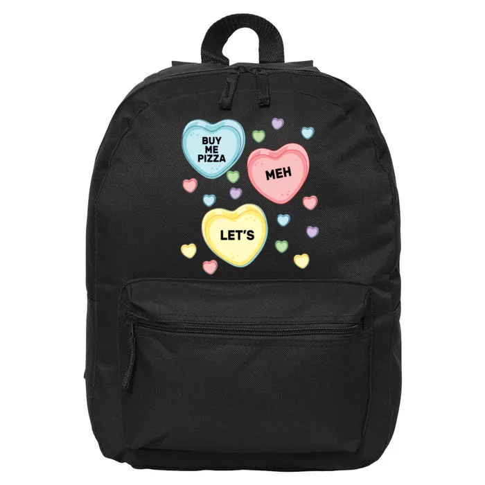 Candy Of Hearts 16 in Basic Backpack