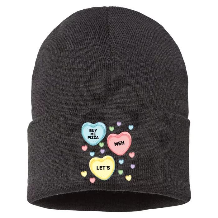 Candy Of Hearts Sustainable Knit Beanie