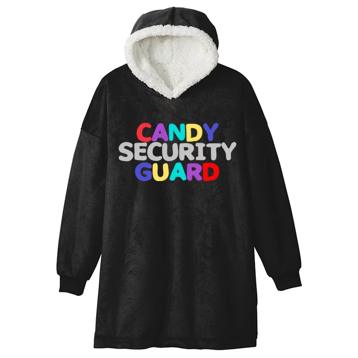 Candy Security Guard Hooded Wearable Blanket