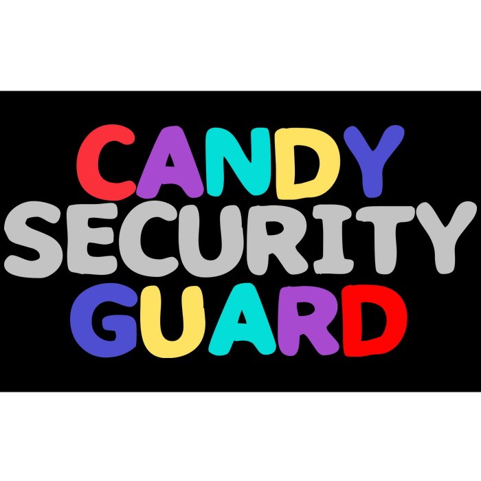 Candy Security Guard Bumper Sticker