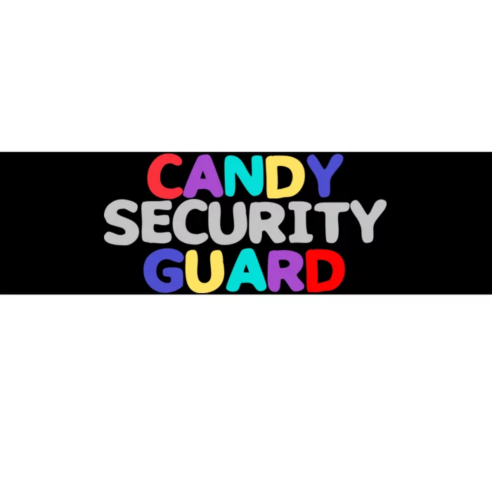 Candy Security Guard Bumper Sticker