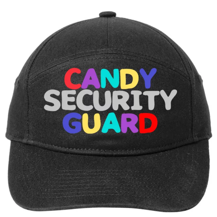 Candy Security Guard 7-Panel Snapback Hat